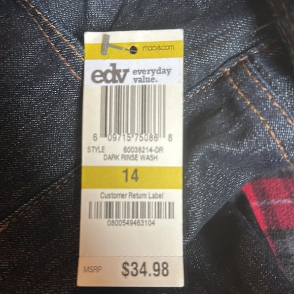 Charter‎ Club dark blue jeans size 14 - Picture 10 of 10